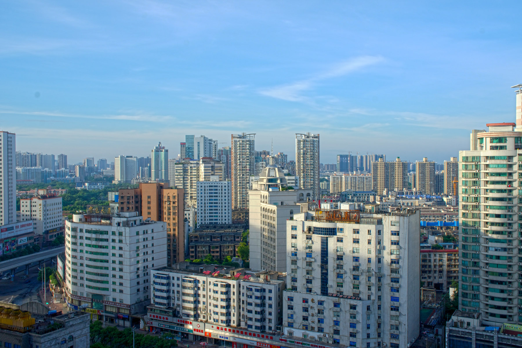 湖南省长沙市侯家塘HDR建筑