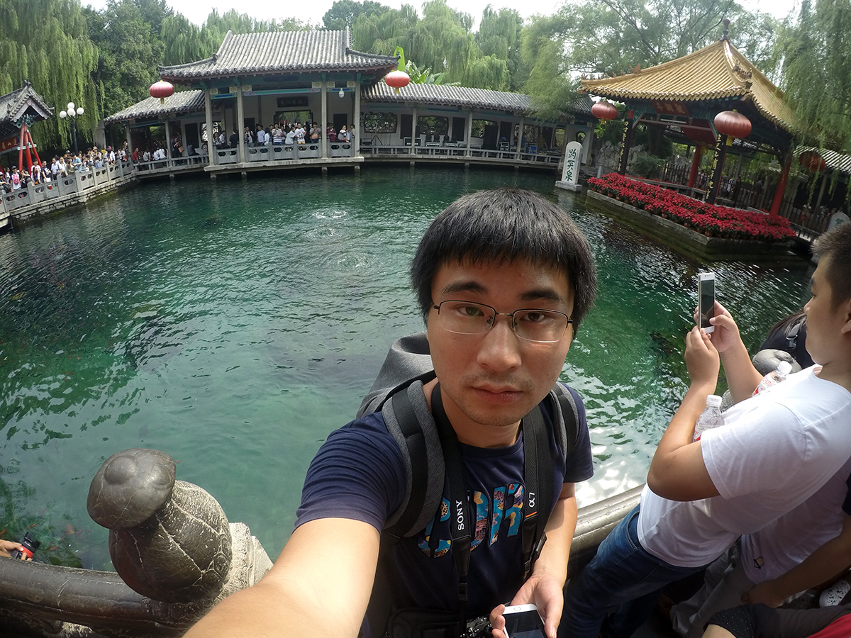 趵突泉泉眼还有我